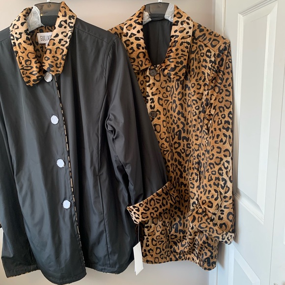 New without tags / Guillaume / Reversible Lightweight Jacket / Animal Print - Picture 16 of 16